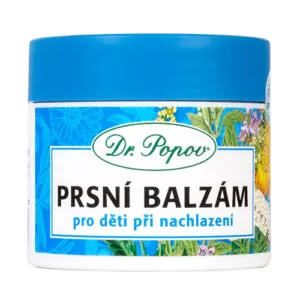 Dr. Popov Masážní prsní balzám pro děti 50 ml